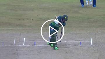 [Watch] Fakhar Zaman Rattled By a Searing Yorker From Pramod Madushan